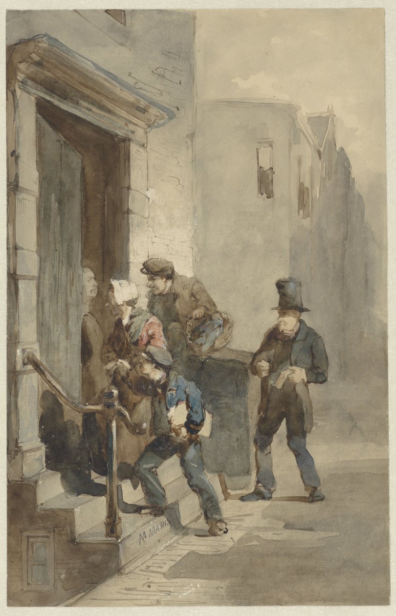 Borgenärerna av Matthijs Maris