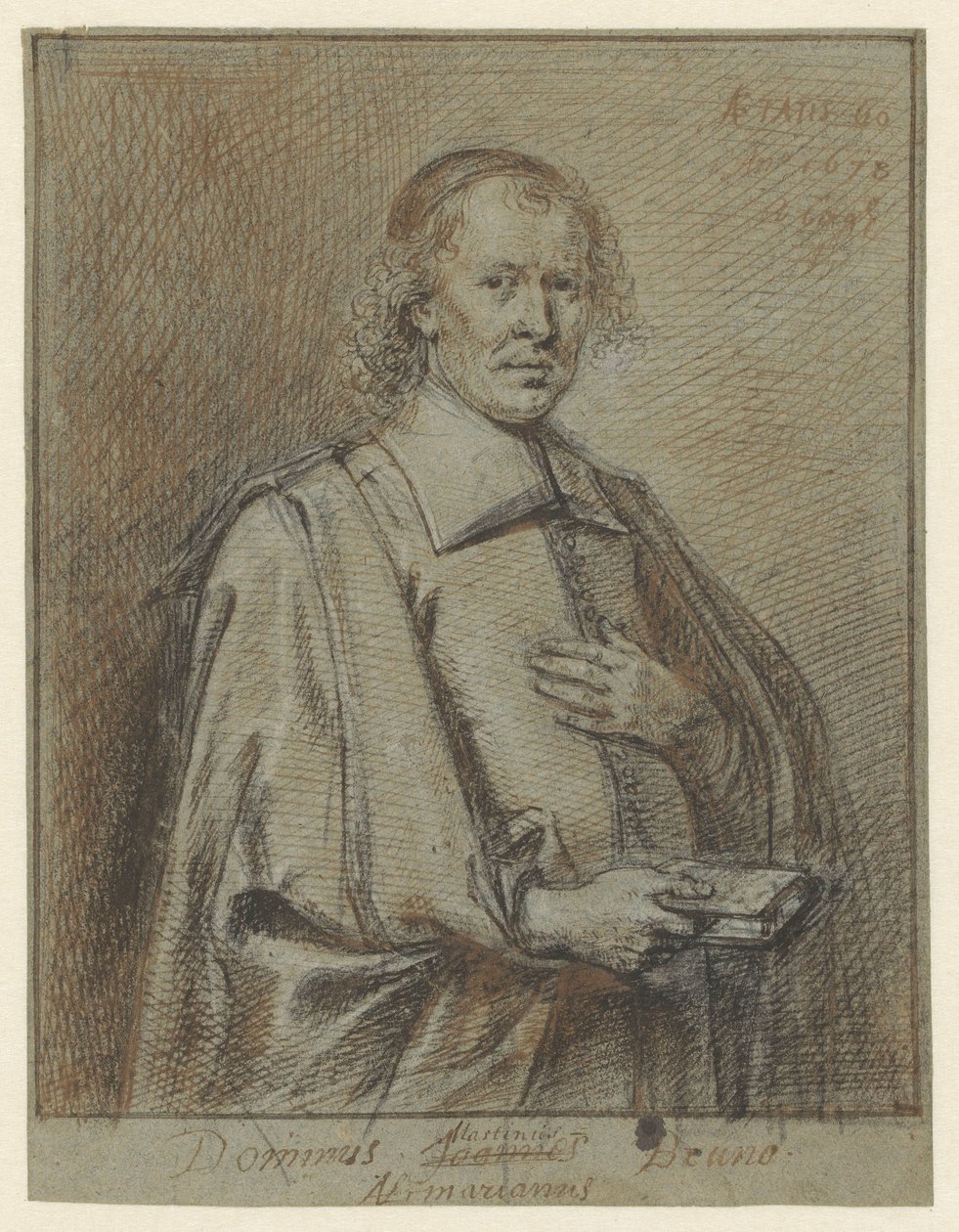 Porträtt av Joannes Bruno av Matthys van den Bergh