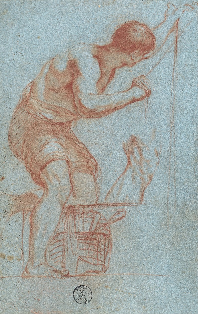 Flying Angel av Mattia Preti