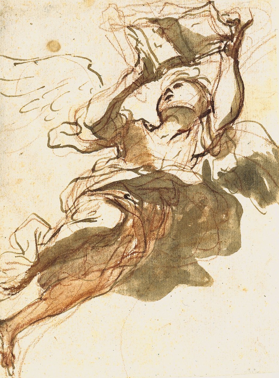 Flying Angel av Mattia Preti