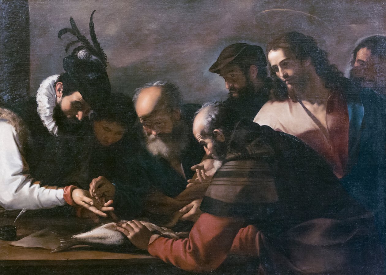 Hyllningspengar av Mattia (1613 99) Preti