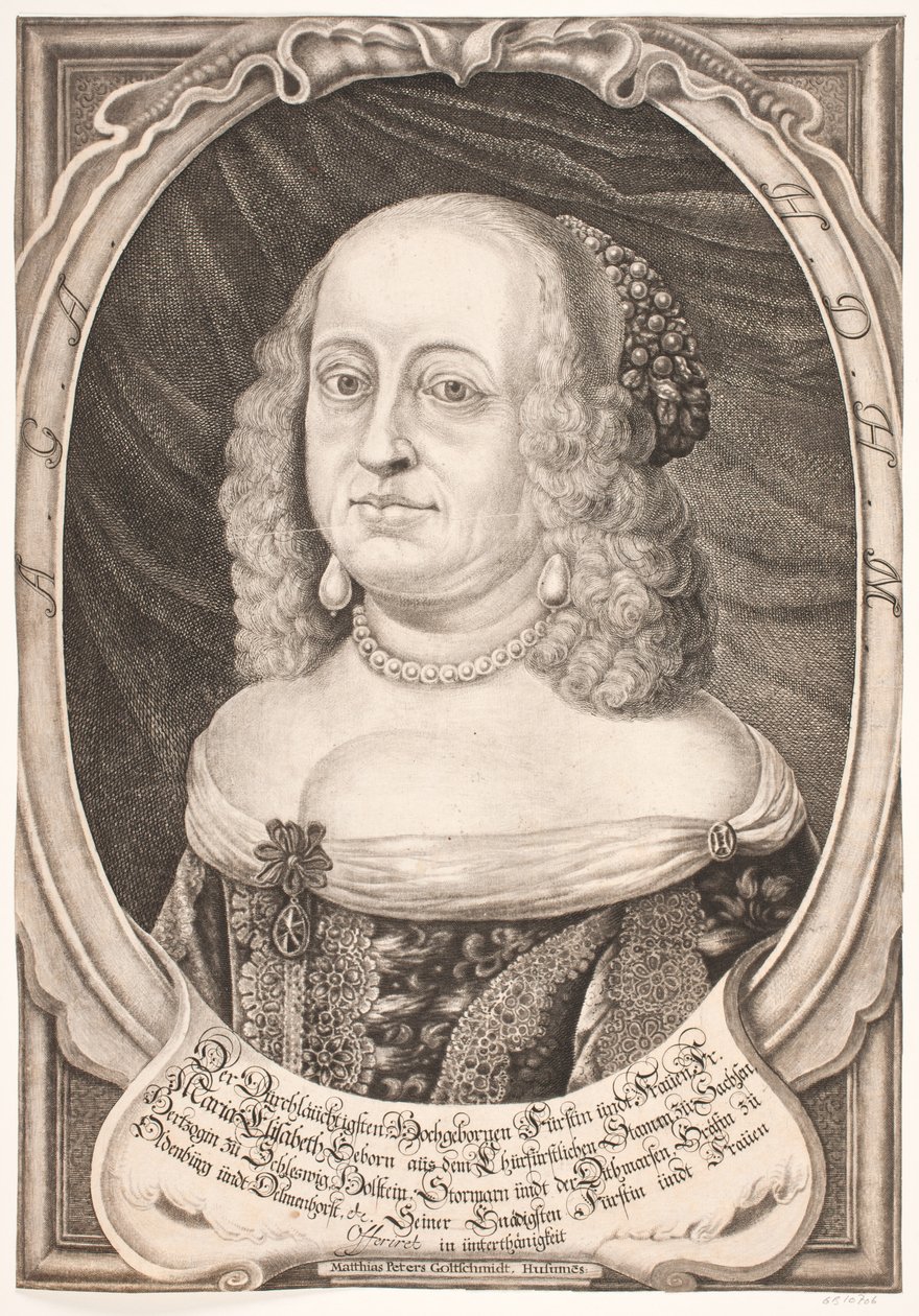Hertiginnan Maria Elisabeth av Gottorp av Mattis Petersen