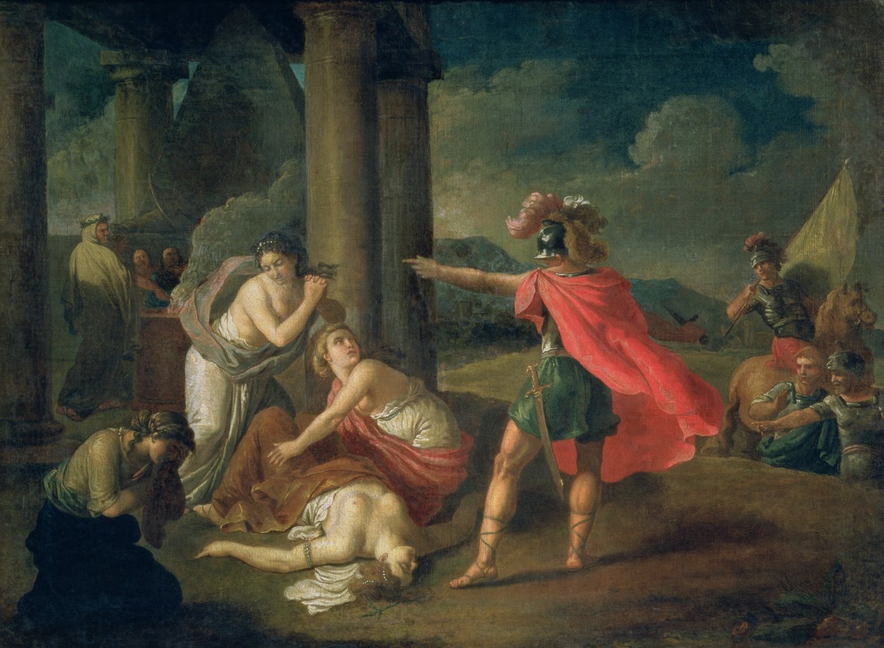 Camilla, syster till Horatius, död 1787 av Matvei Ivanovich Puchinov