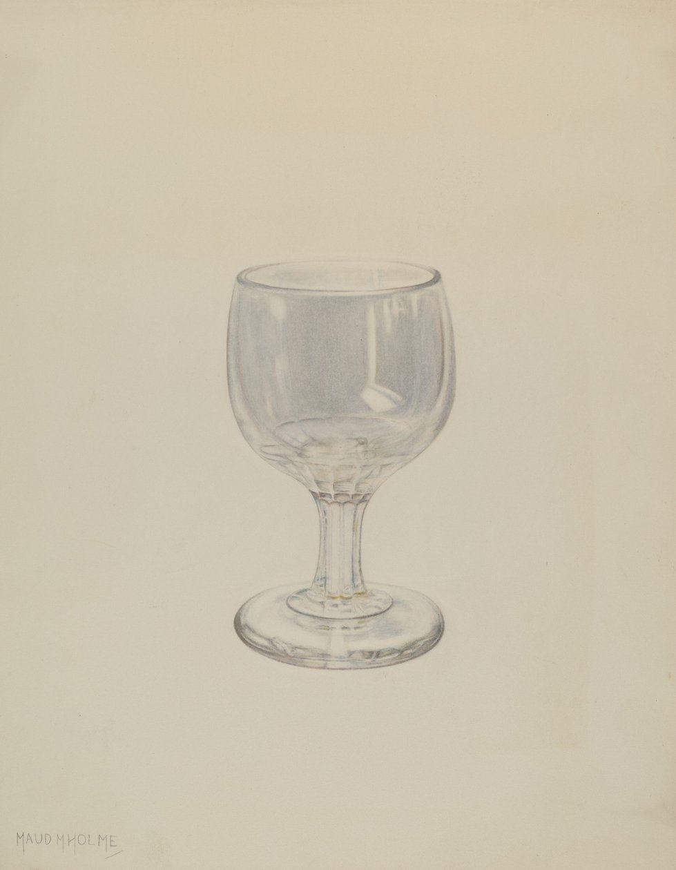 Glas av Maud M. Holme