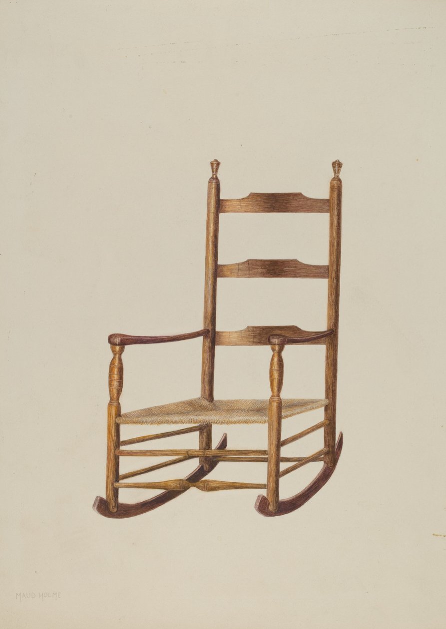Gungstol av Maud M. Holme