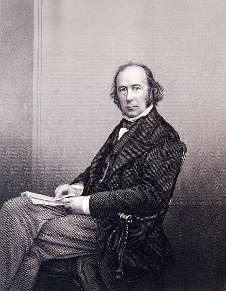 Sir Henry Acland, från "The Drawing-Room Portrait Gallery of Eminent Personages" av Maull and Polyblank (after)