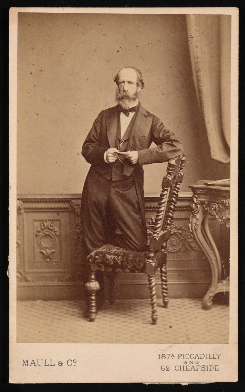 Porträtt av Andrew Dickson Murray 1812-1878, före 1878. av Maull and Co