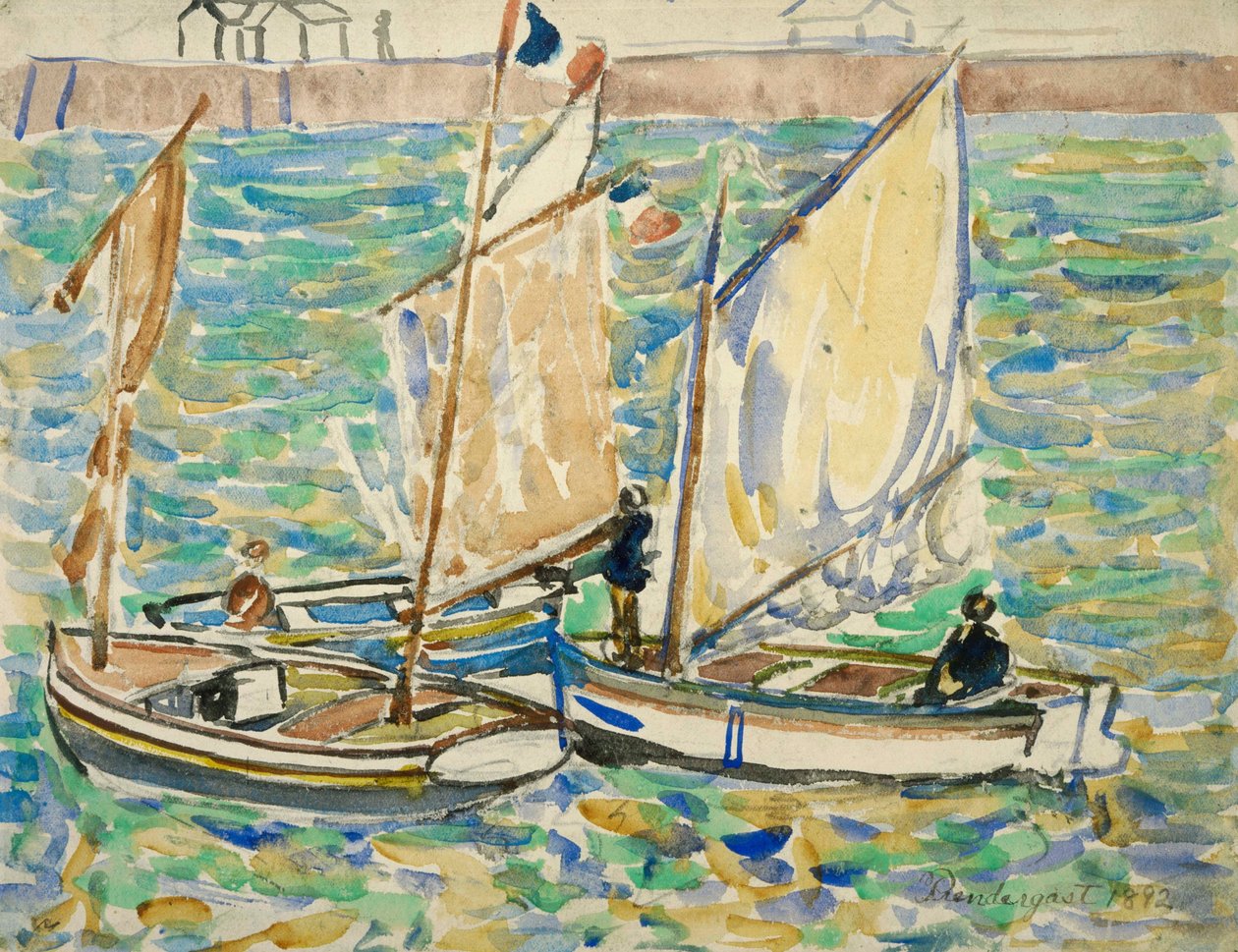 St. Malo av Maurice Brazil Prendergast