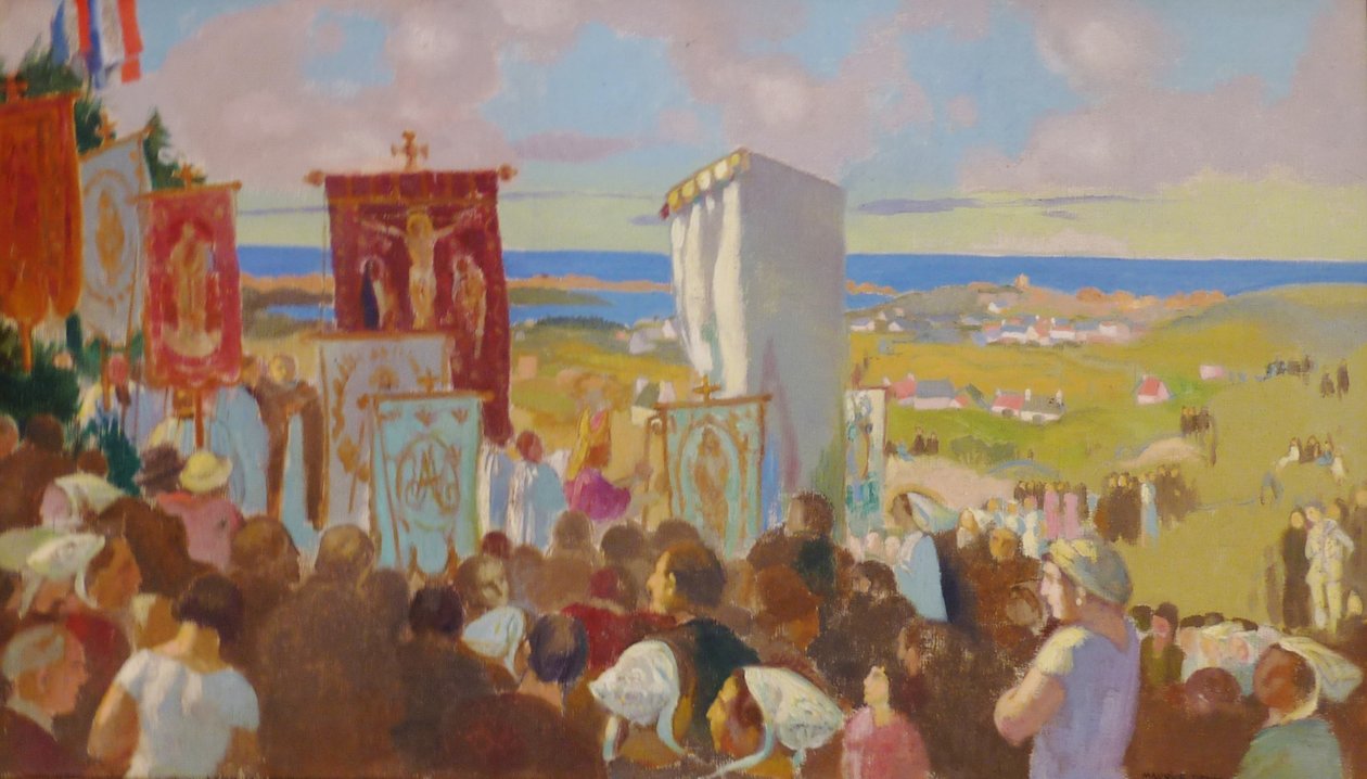  Le pardon de Notre-Dame de la Clarte av Maurice Denis