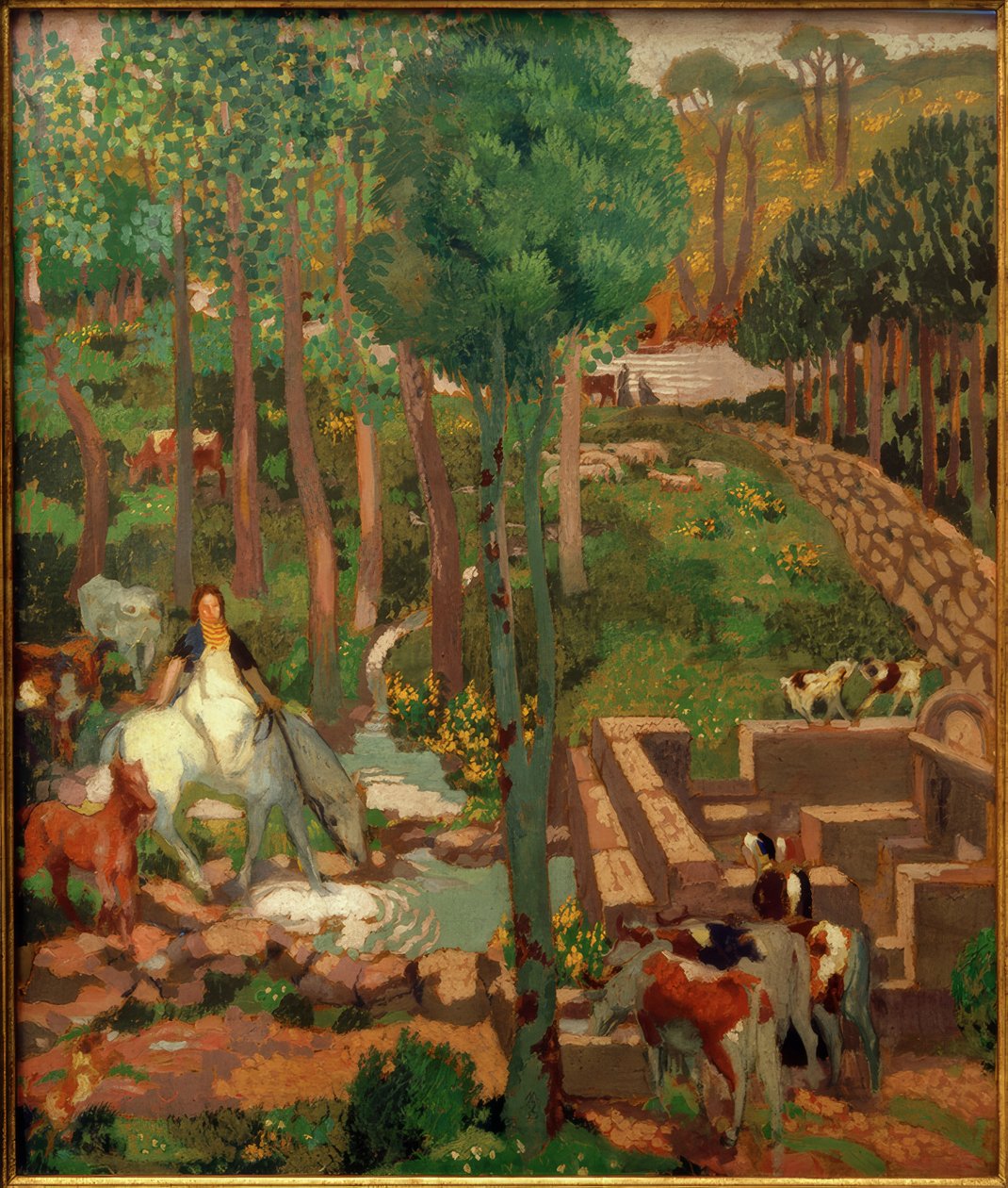 Epona, flockarnas gudinna av Maurice Denis