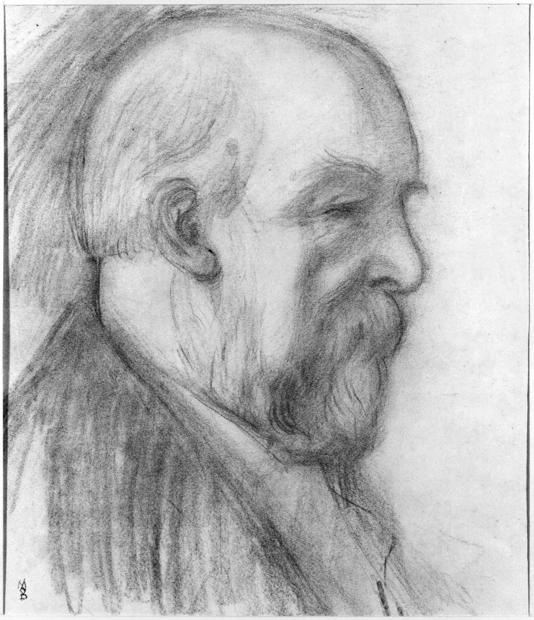 Odilon Redon (1840-1916) 1899 (kol) av Maurice Denis