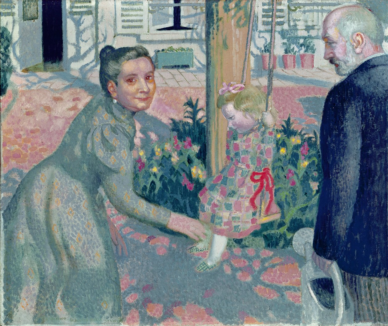 Porträtt av Denis morföräldrar, 1899 av Maurice Denis
