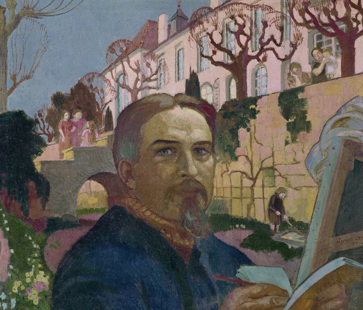 Självporträtt, 1916 av Maurice Denis