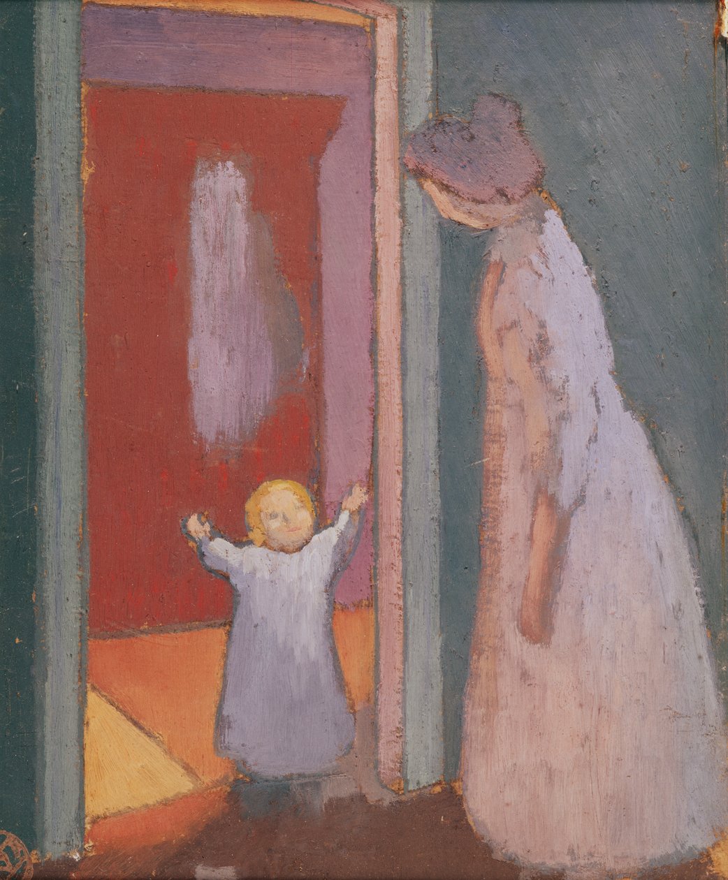 Barnet i dörröppningen, 1897 av Maurice Denis