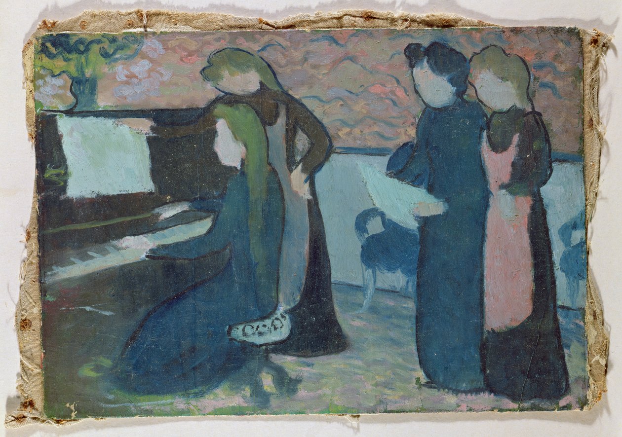 The Musicians, c.1892 swed av Maurice Denis