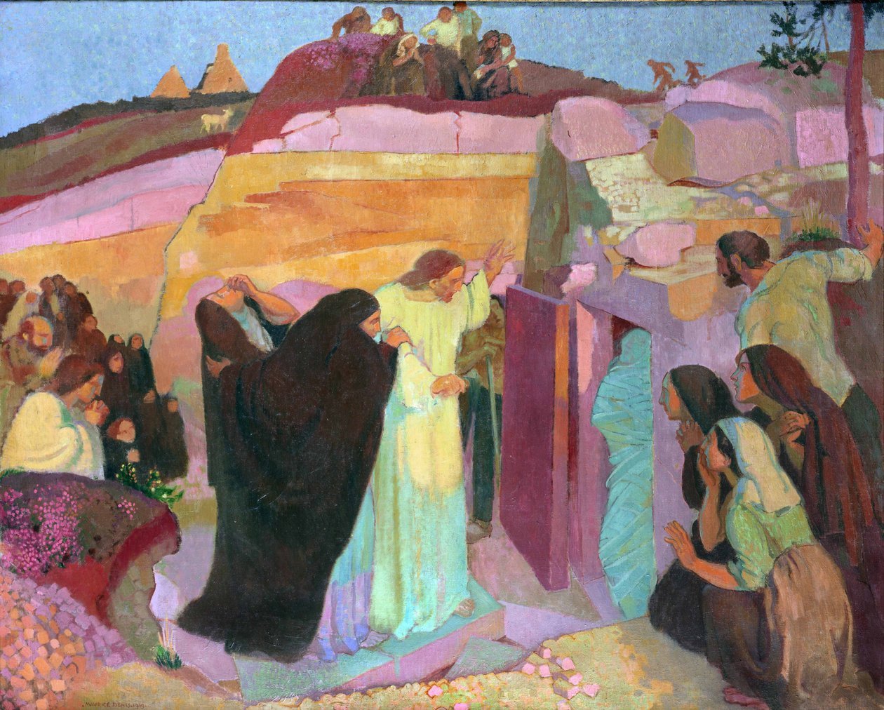 Uppståndelsen av Lasaros, 1919 av Maurice Denis