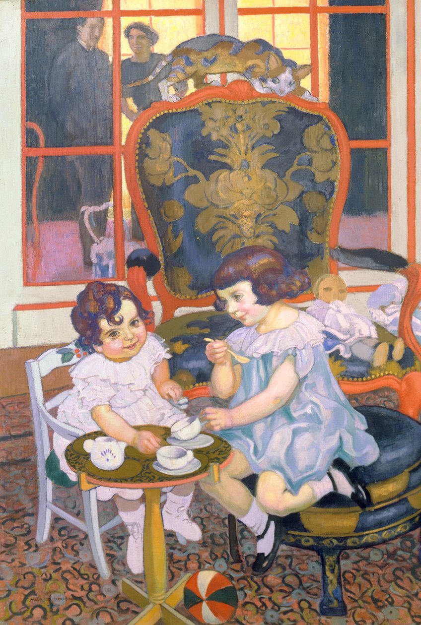 Tea Party, 1919 av Maurice Denis
