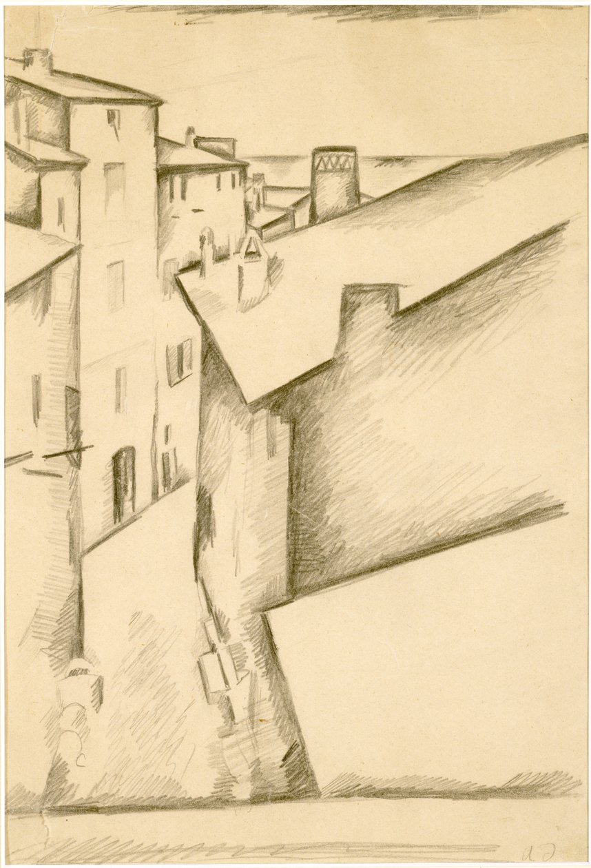 Utan titel (grafit på papper) av Maurice Denis