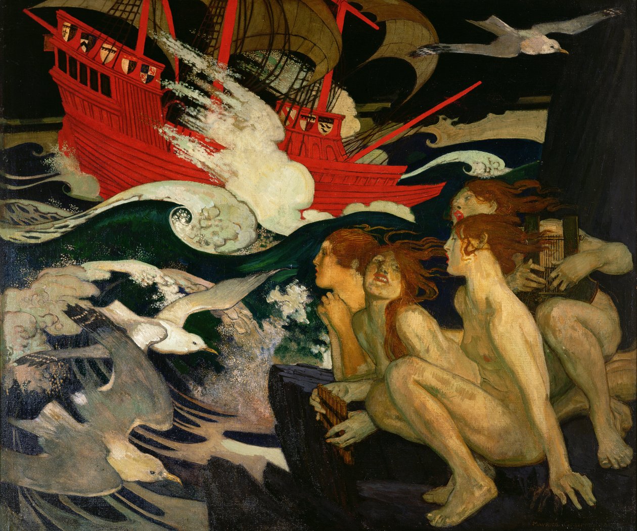 Sirenerna av Maurice Greiffenhagen