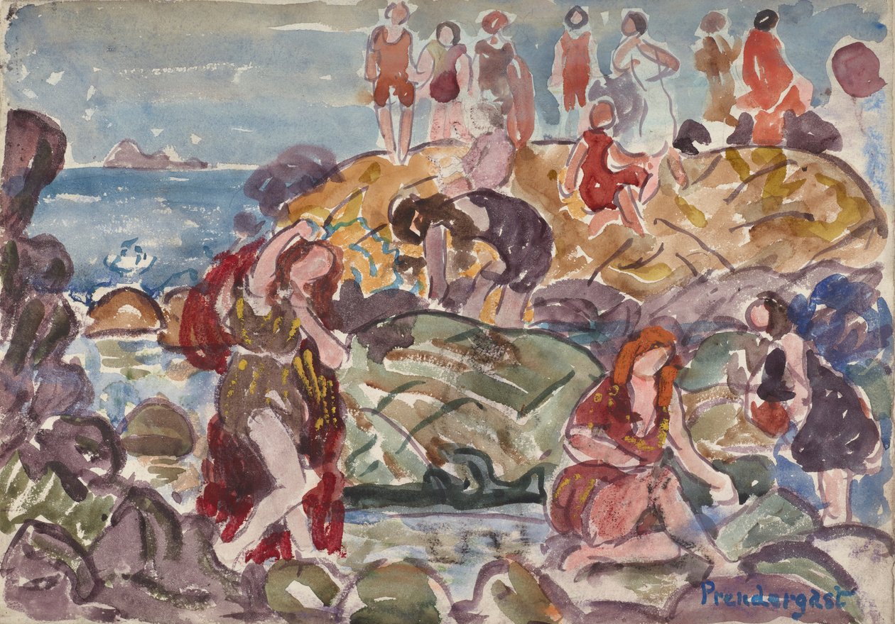  New England ShorenDeutsch: Kuste von Neuenglandn av Maurice Brazil Prendergast