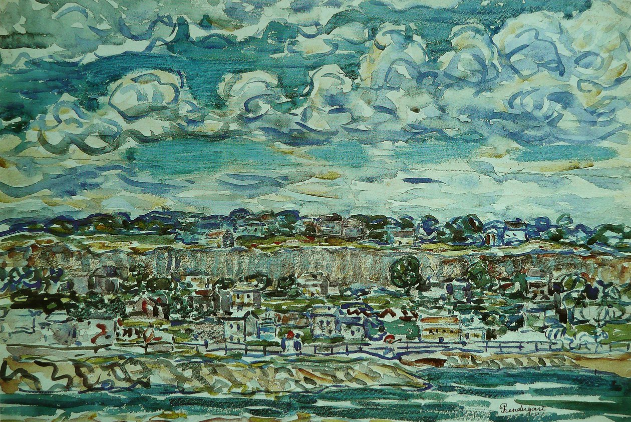  St. MalonFrancais : Saint-Malon av Maurice Brazil Prendergast