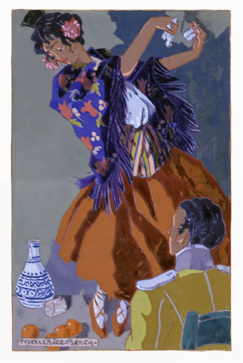 Carmen, ca 1930 (illustration) av Maurice Berty