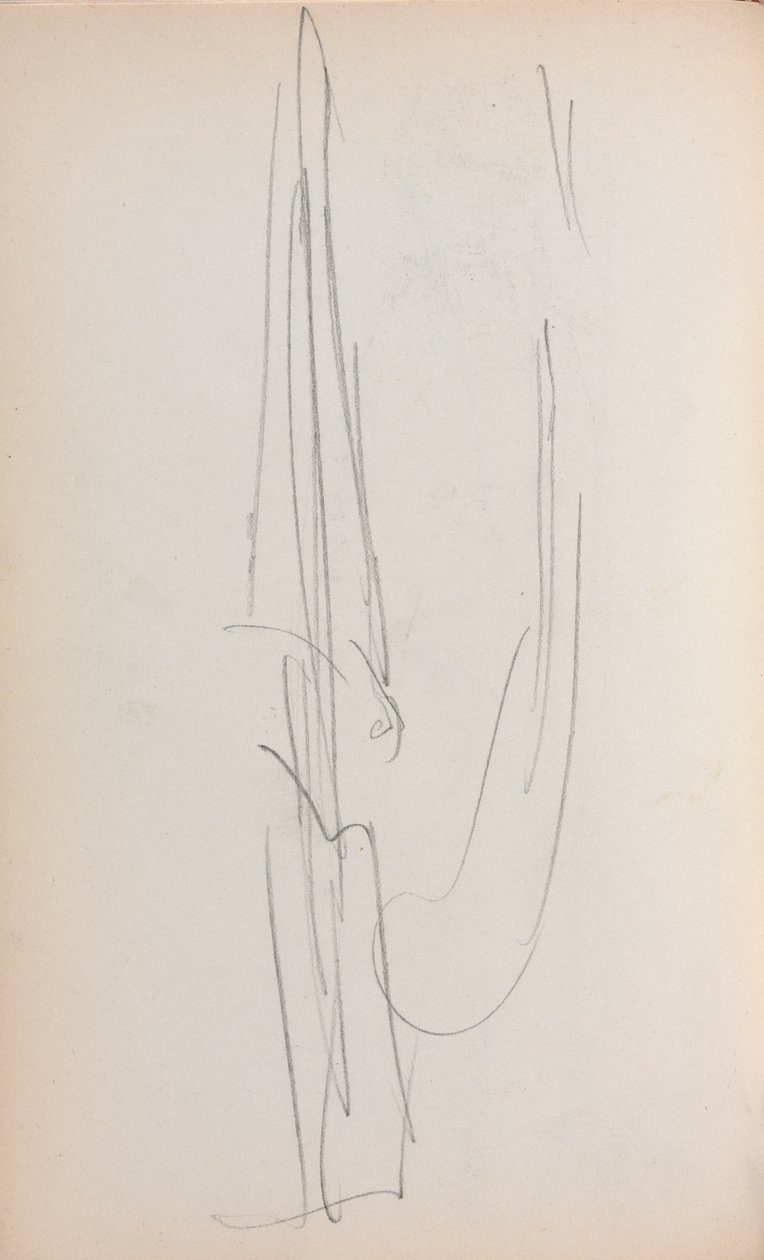 Italiensk skissbok: Segel sida 71, 1898-1899. av Maurice Brazil Prendergast