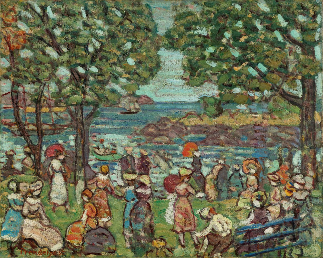 Salem Cove, ca. 19151918. av Maurice Brazil Prendergast