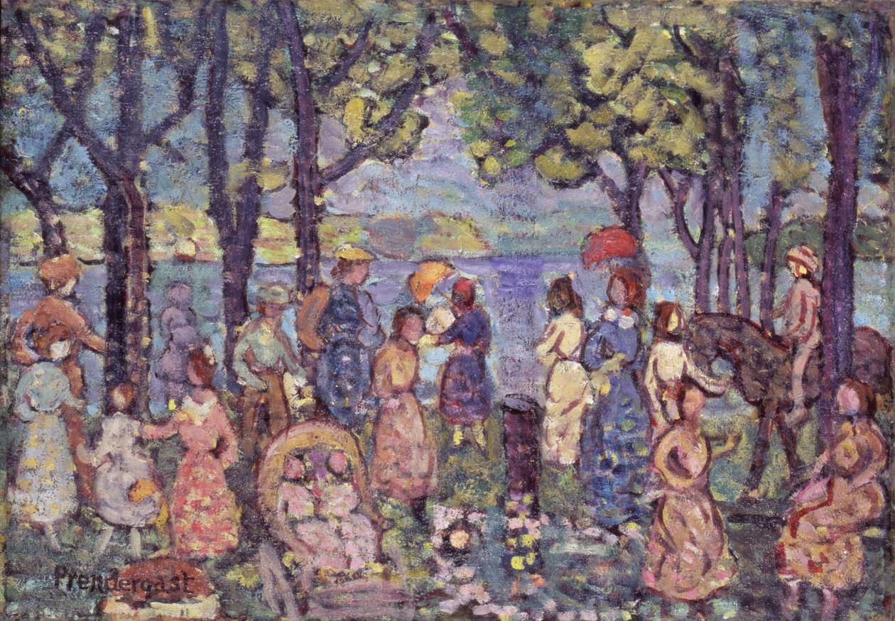 Sommar, New England, 1912. av Maurice Brazil Prendergast