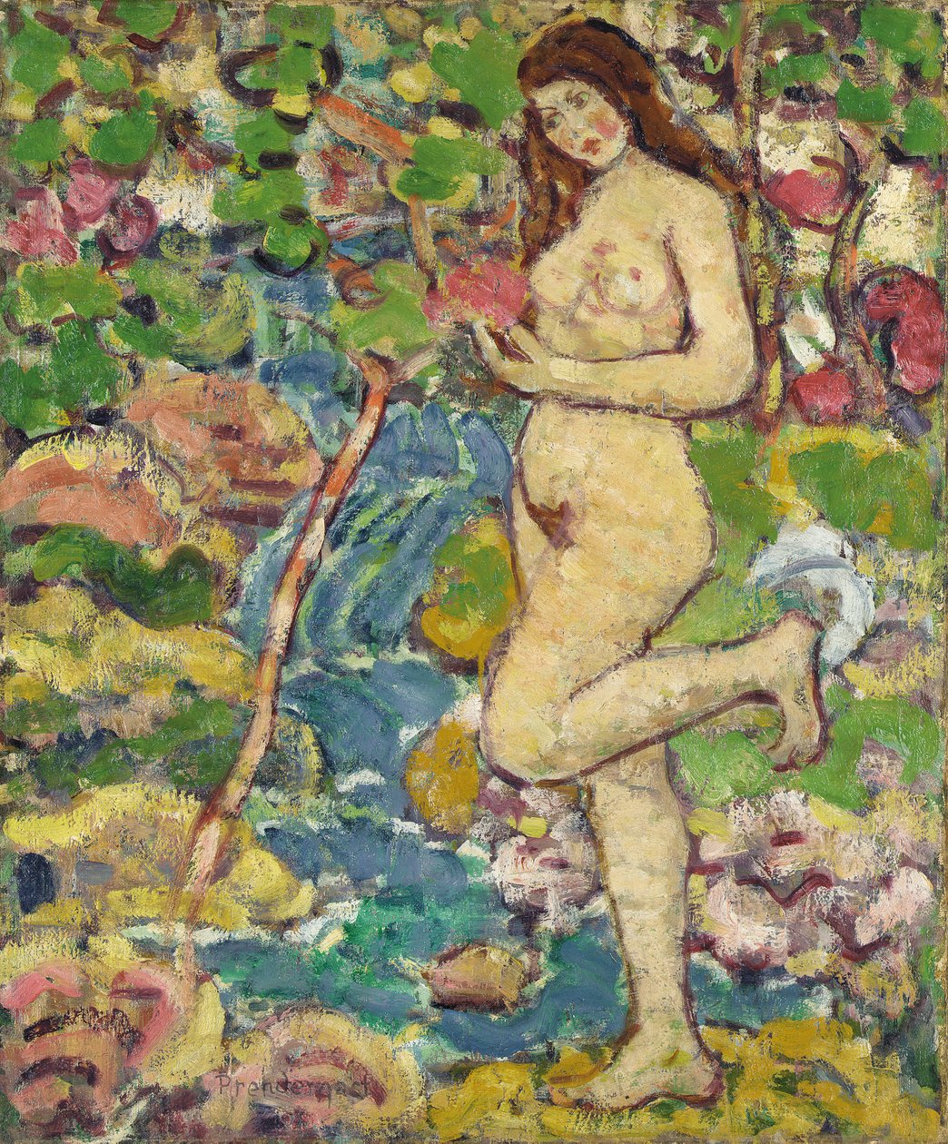 Vattenfall av Maurice Brazil Prendergast