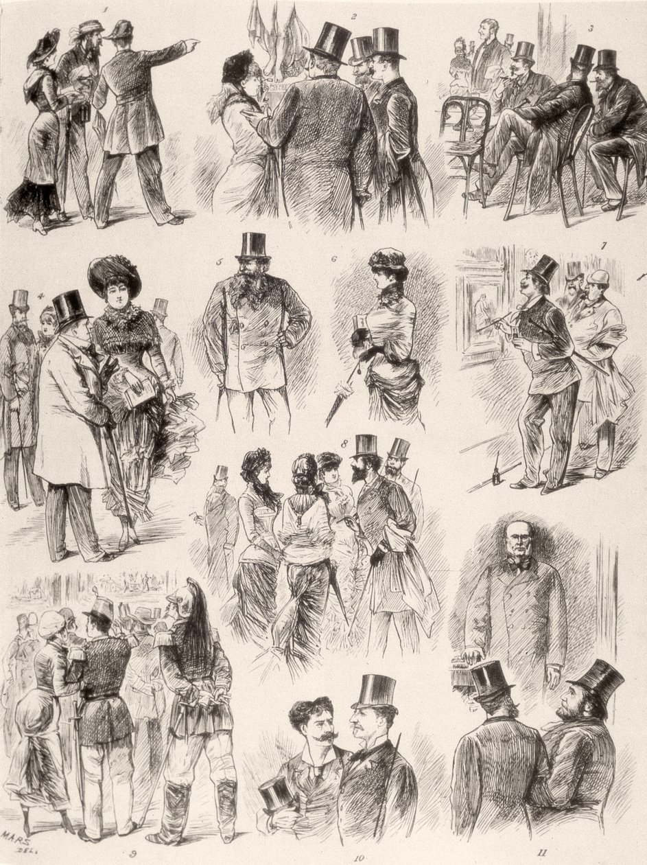 Invigning av Salon de Paris, 1880 av Maurice Charles Mathieu Bonvoisin
