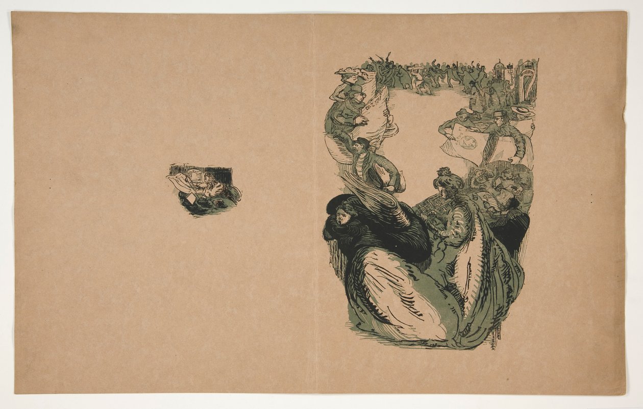 Les Camelots de la Pensée (bevis för omslag) av Maurice Delcourt