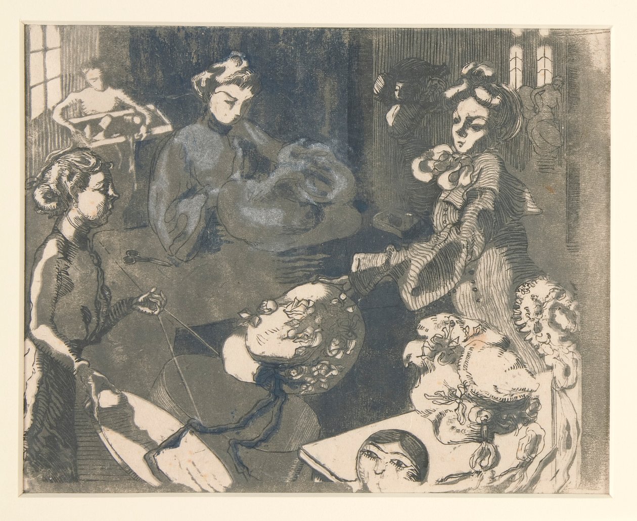 Milliners butik av Maurice Delcourt