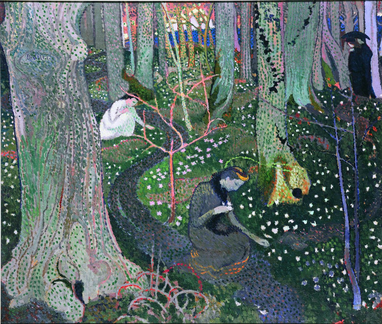April Anemonerna, 1891. av Maurice Denis