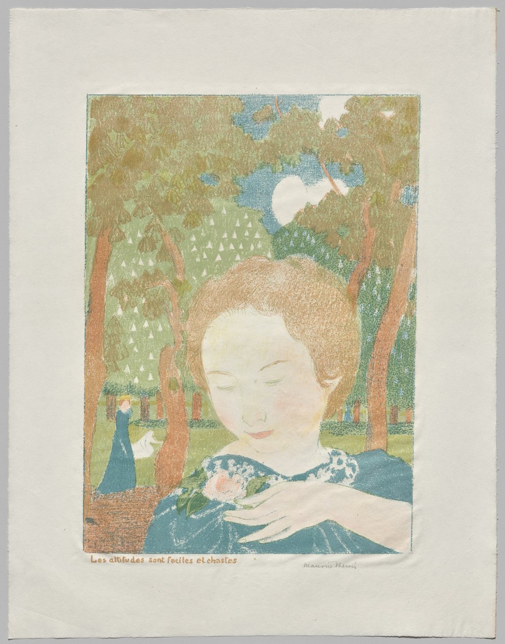 Attityderna är lätta och kyska av Maurice Denis