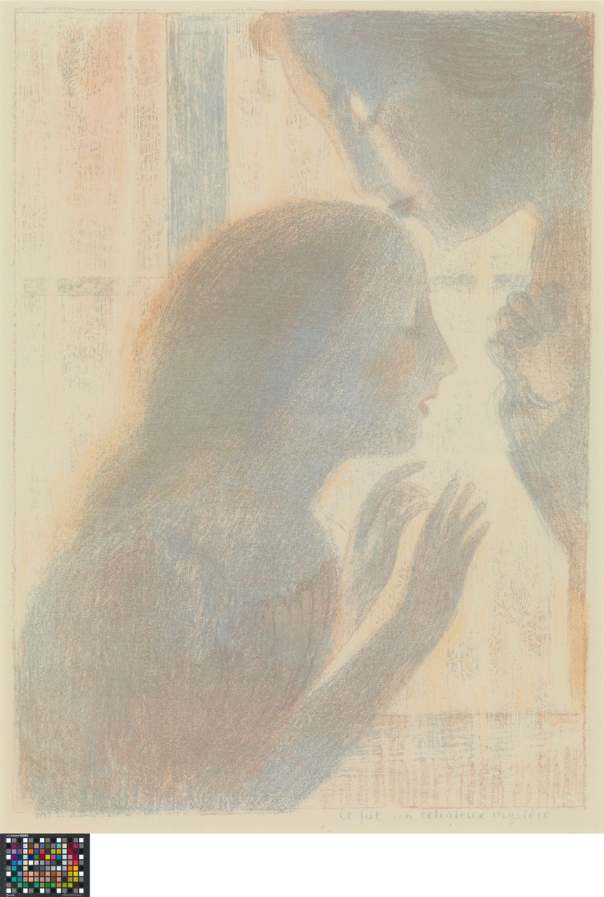 Det var ett religiöst mysterium, från serien Amour av Maurice Denis