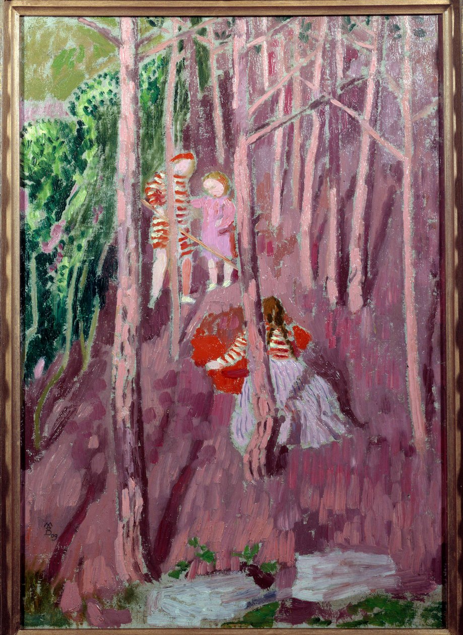 Barn i skogen i Silencio av Maurice Denis