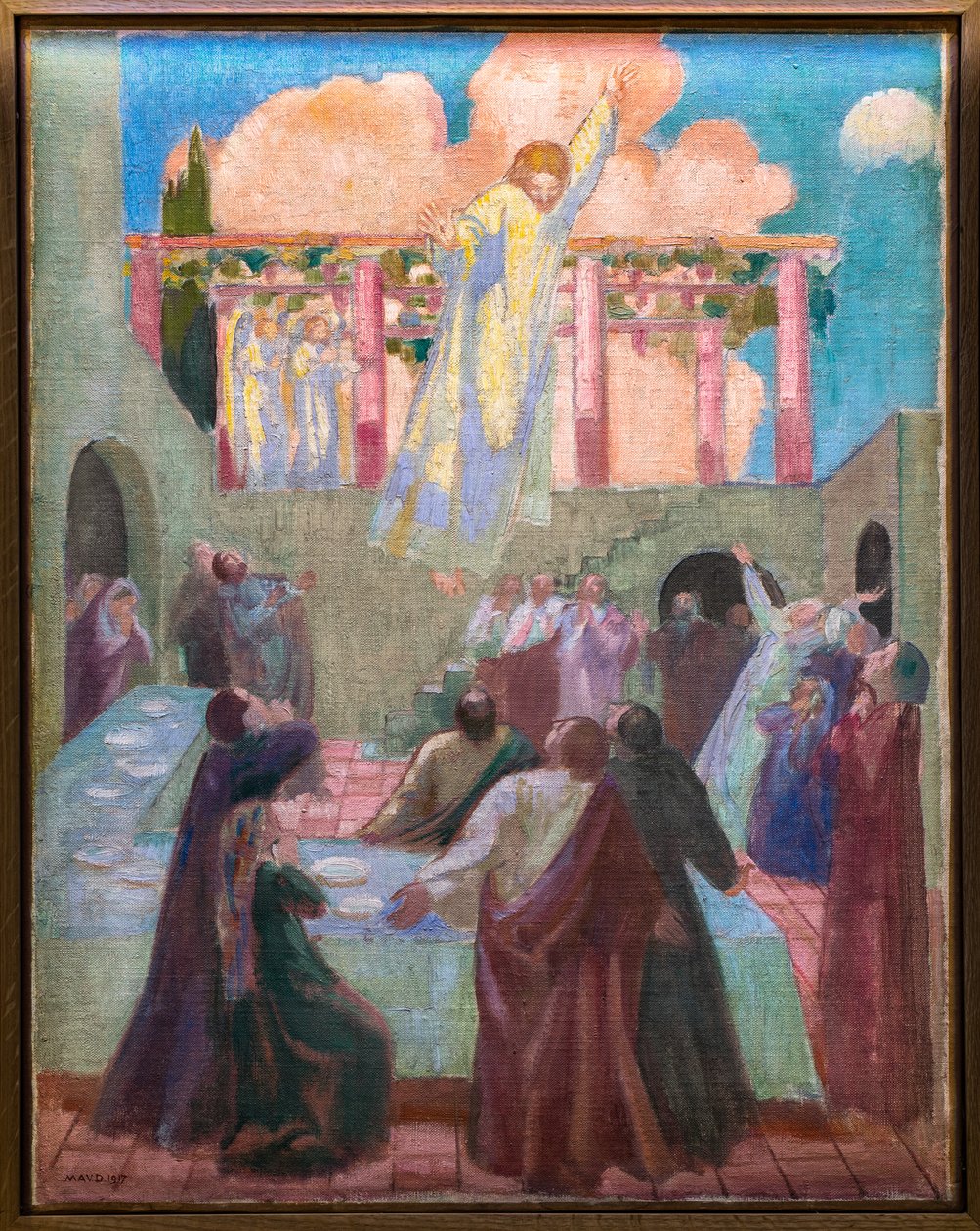 Kristus framträder för apostlarna av Maurice Denis