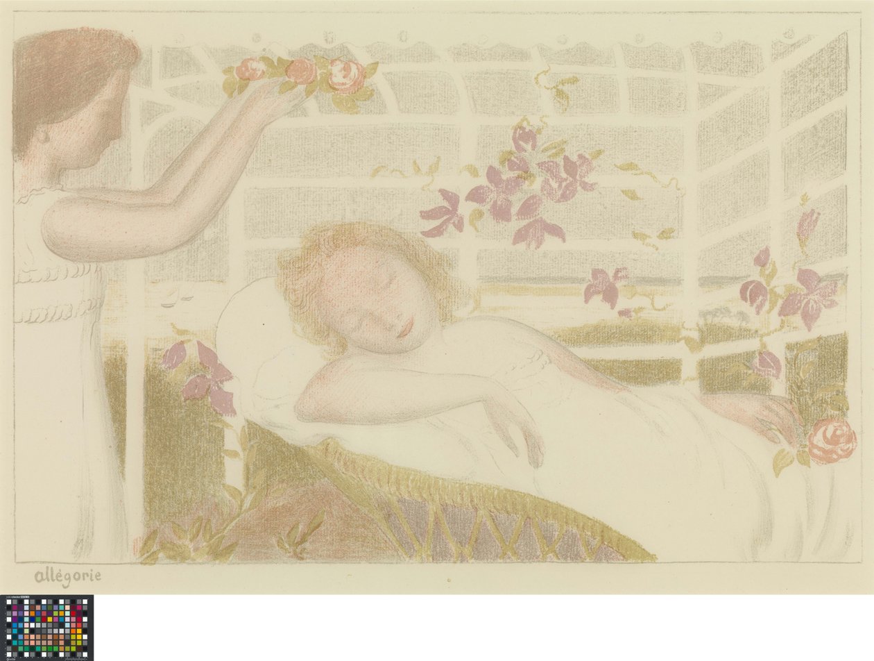 Holländska: Allégorie, från serien Amour av Maurice Denis