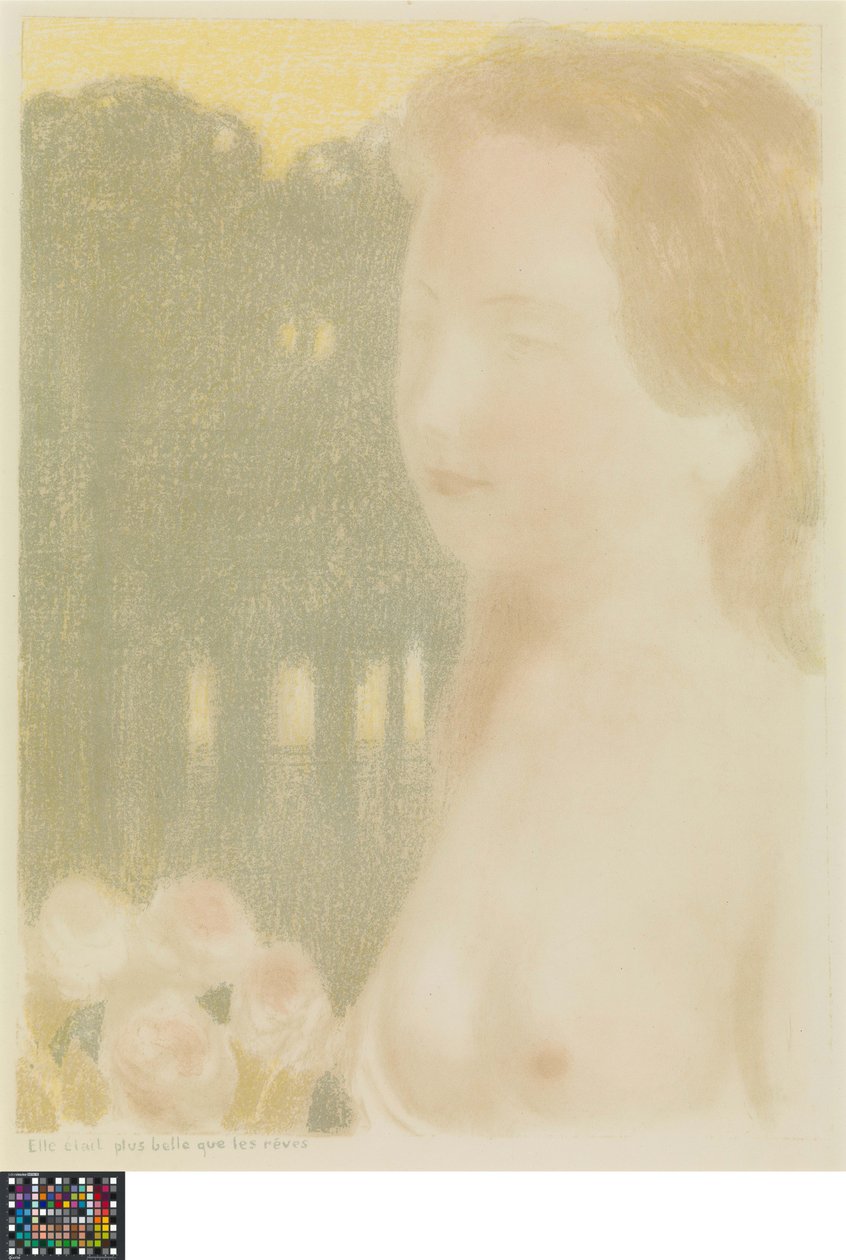 Hon kommer vackrare än drömmar, från serien Amour av Maurice Denis