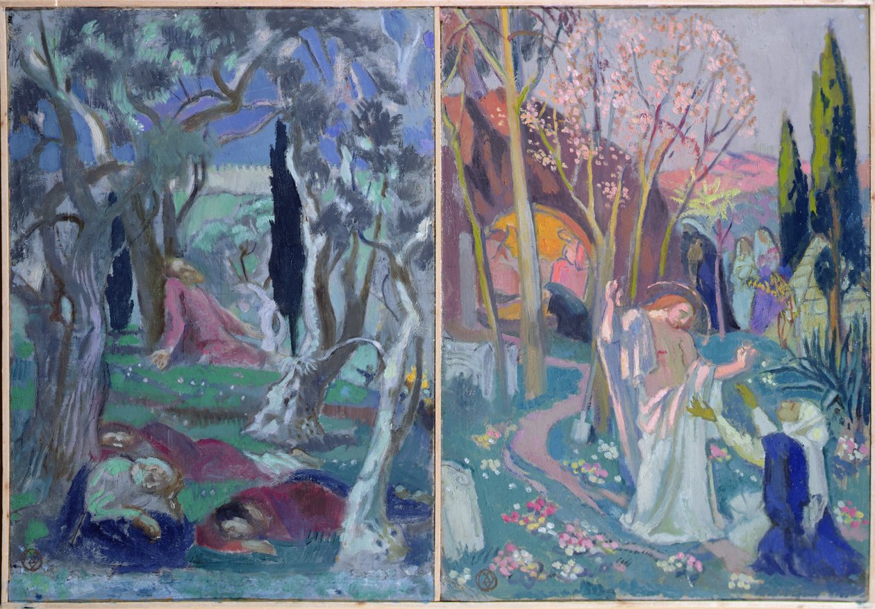 Olivträdgården, Kristus visar sig för Maria Magdalena av Maurice Denis