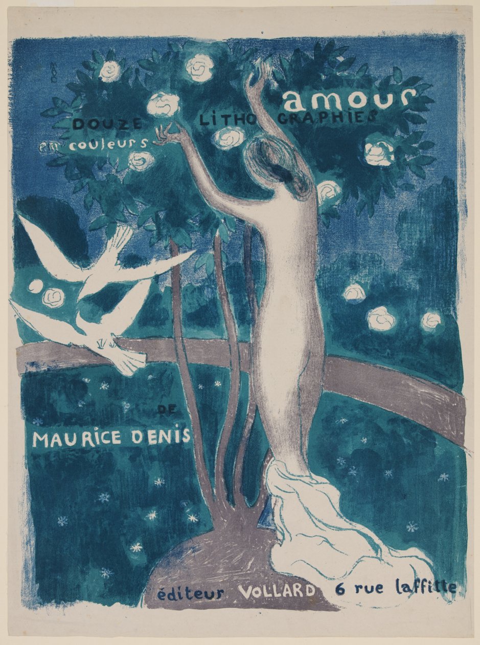 Liebe: Zwölf Lithografien in Farbe: Umschlag av Maurice Denis