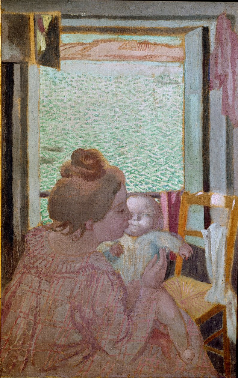 Mamma i fönstret av Maurice Denis