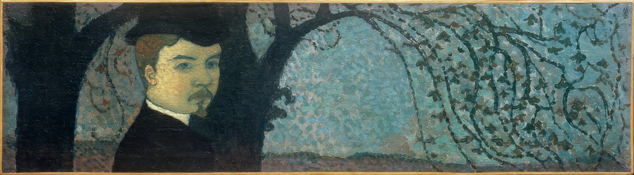 Maurice Denis under träden av Maurice Denis