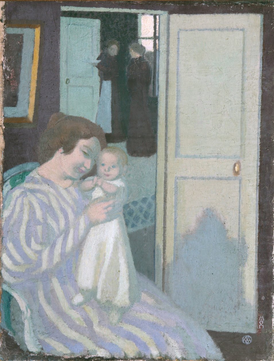 Mor och barn, 1895 av Maurice Denis