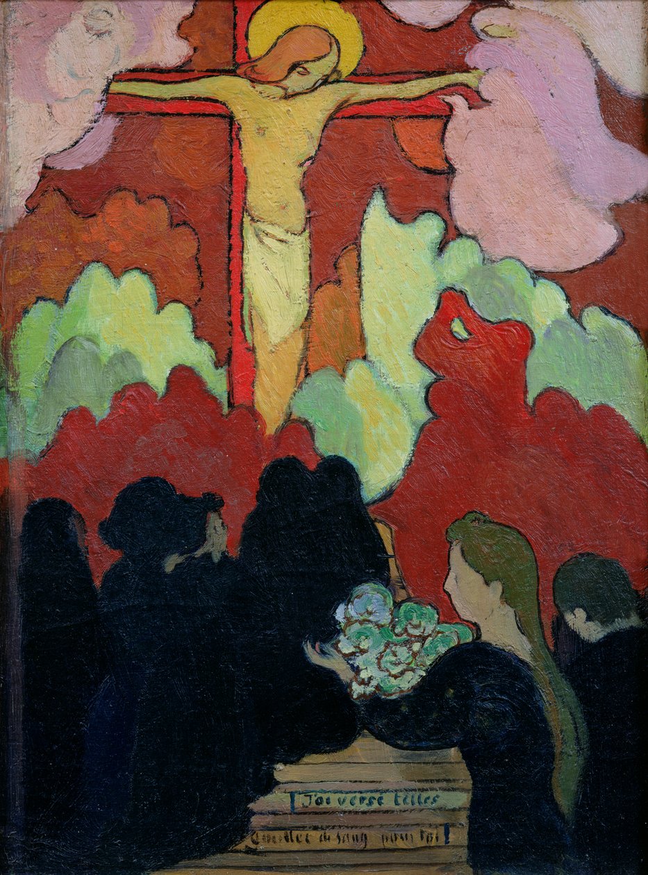 Offer på Golgata, ca 1890 (olja på duk) av Maurice Denis