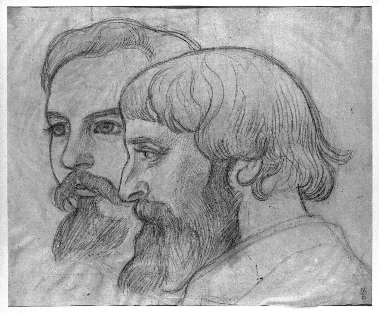 Paul Serusier och Maurice Denis, studie för 