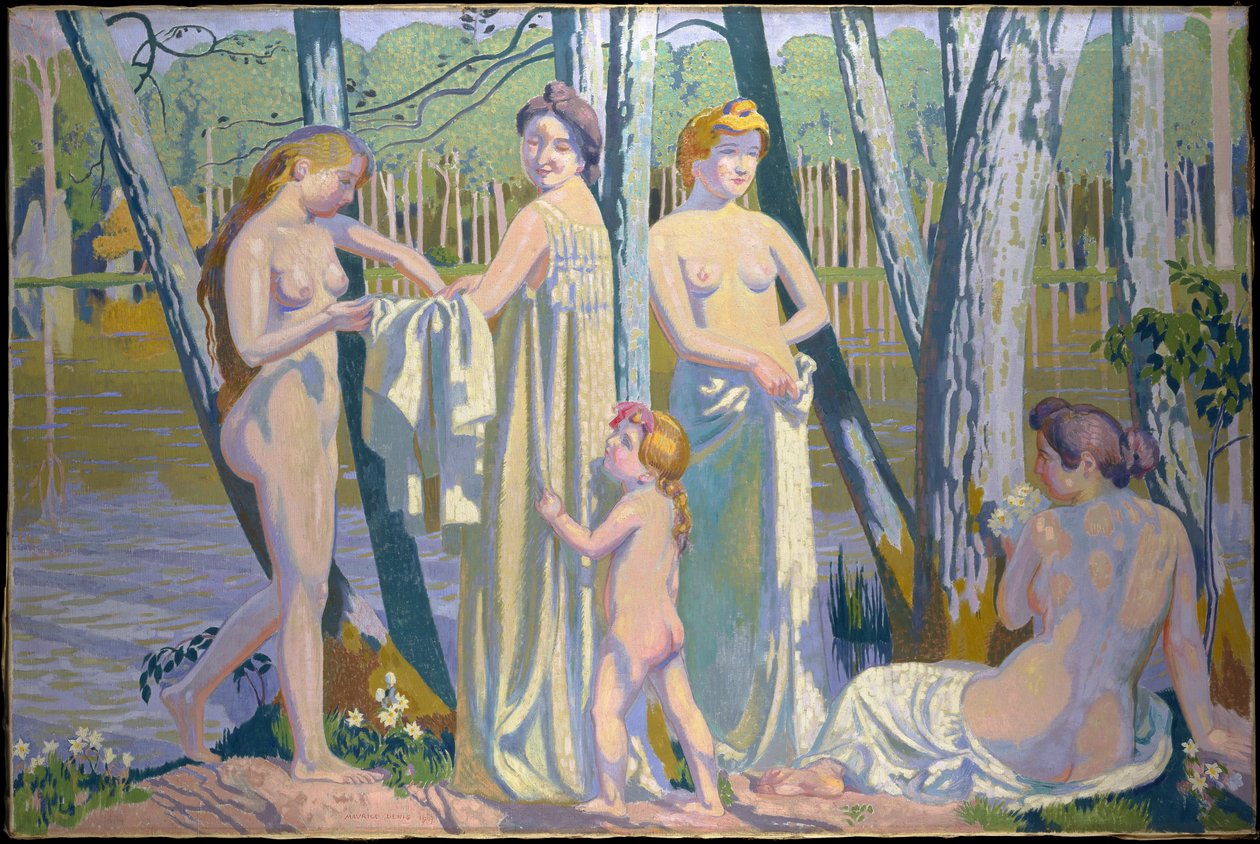Badande kvinnor av Maurice Denis