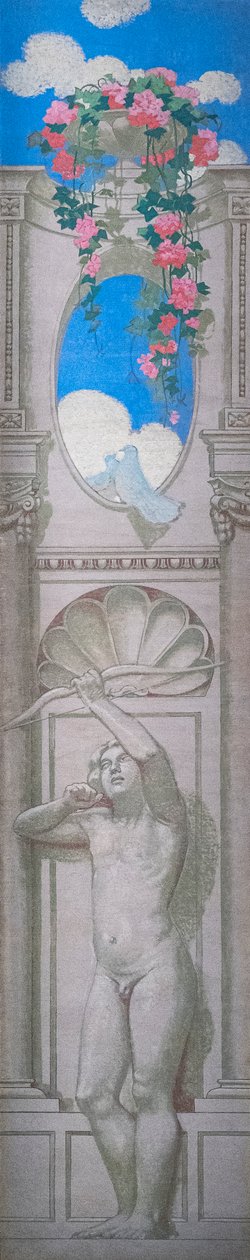 The Story of Psyche, Panel IX. 1909 (olja på duk) av Maurice Denis