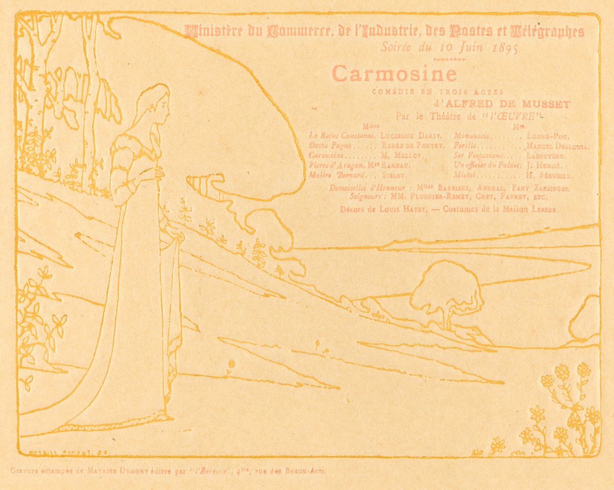 Karmoisin av Maurice Dumont